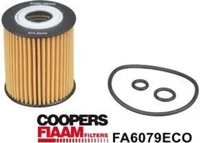 Produktbild von Ölfilter COOPERSFIAAM FILTERS FA6079ECO Filtereinsatz für VW Polo Schrägheck (6R1, 6C1) für SKODA Fabia II Schrägheck (542) Fabia II Combi (545)