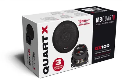 Productafbeelding van Coax 10 cm - 2-weg luidspreker met polycone woofer