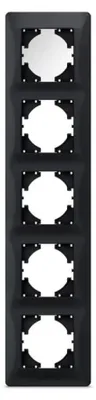 Imagen del producto de VIDEX, sistema de marco de 5 compartimentos, vertical, color  grafito