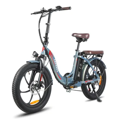 Obrázek produktu pro Elektrokolo z nerezové hliníkové slitiny, 36 V, 20 Ah, 720 Wh, vodotěsné (IPX5), dojezd až 120–150 km, skládací elektrokolo s 20palcovými koly a 7 rychlostními stupni, zelené
