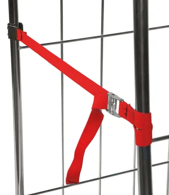 Produktbild von Kongamek Sicherheitsband in rot 900x25x5mm als Zubehör für Gitterwagen