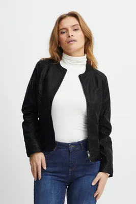 Zdjęcie produktu dla b.young BYACOM JACKET kurtka damska kurtka ze sztucznej skóry 20809396