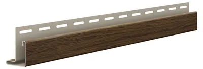 Obrázok produktu pre VILO Fronto SVP-12,5 Mini – vonkajší roh pre plastové fasádne panely – príslušenstvo pre vonkajšie rohové profily obkladov – 3,05 m – dub Winchester