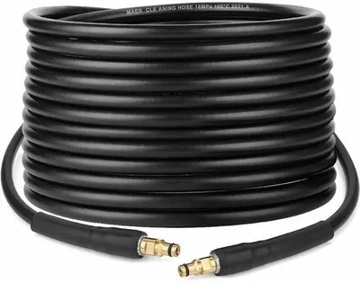 Image de Tuyau pour nettoyeur haute pression 10 m universel - Tuyau de rechange avec raccord rapide