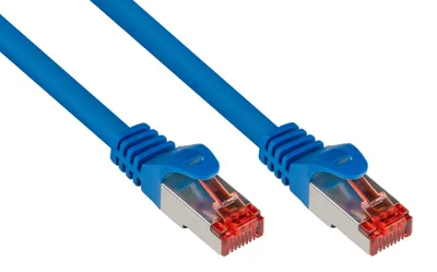 Productafbeelding van Good Connections 8060-030B Good Connections Cat.6 Patchkabel S/FTP blau 3m