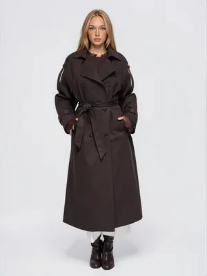 Produktbild von LARICA Trenchcoat Eleganz Urban Style OW-CT-E0027 brown M/L