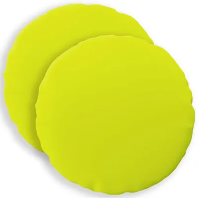 Immagine prodotto di vidaXL, 2 federe per cuscini, HEERLEN, verde chiaro, diametro 50 cm, poliestere