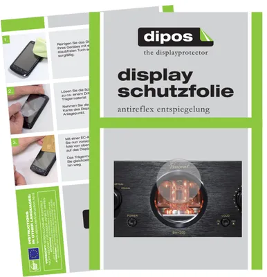 Produktbild von 2x Schutzfolie für Vincent SV-200 matt Displayschutzfolie Folie Display Schutz dipos