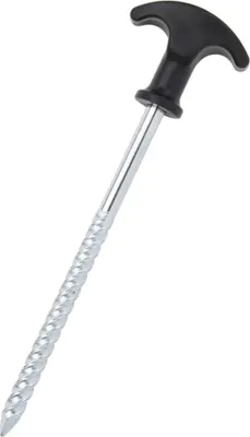 Image de vidaXL Piquets de tente 24 pcs. 17 cm Ø7 mm Acier galvanisé