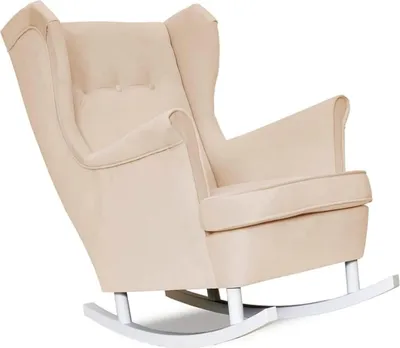 Produktbild von Family Meble Schaukelsessel Ari II Relaxsessel Skandinavisch Ohrensessel Loungesessel Fernsehsessel Für Wohnzimmer Schlafzimmer Büro (TRINITY 01)