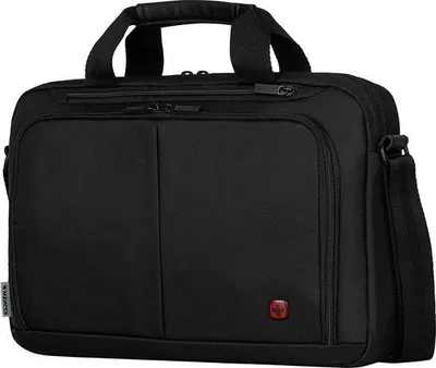Image de Sac à bandoulière pour ordinateur portable 14 pouces, 5 litres, noir