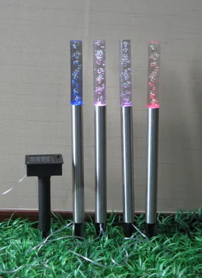 Produktbild von Globo Solarleuchte Edelstahl, 4xLED; 33247