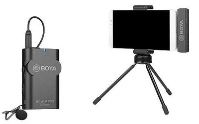 Produktbild von Empfänger BOYA BY-WM4RXU kabellos, USB-C, Android, Reichweite 60m