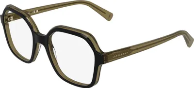 Produktbild von Longchamp LO2796 Black/transparent khaki 53/19/140 Damen Brillen