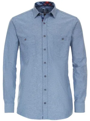 Productafbeelding van REDMOND Langarmshirt, lichtblauw, maat 2XL, comfort pasvorm