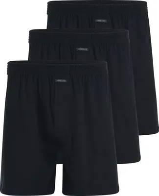 Produktbild von Ammann 3er Pack Basic Boxershort Shorts mit lockerem Schnitt, Elastischer Bund, Natürliches Material