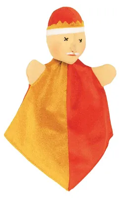 Produktbild von Handpuppe Schmusepuppe König 28 cm 14160 Kersa
