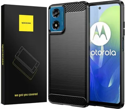 Obrázok produktu pre Puzdro na telefón SPACECASE Carbon pre Motorola G04/G04S/G24/G24 Power čierne