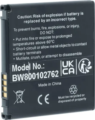Produktbild von vhbw Akku kompatibel mit T-MOBILE GarminFone Handy Smartphone Telefon (1050 mAh, 3,7 V, Li-Ion)