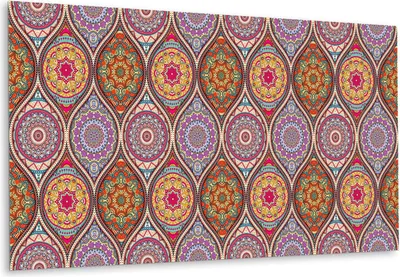 Produktbild von Fliesen Vinyl Selbstklebend Spritzschutz Aufkleber für die Küche, Schöne Mandalas - 100 cm x 50 cm