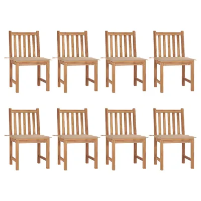 Produktbild von VidaXL 3073145, Terrasse, Gepolsterter Sitz, Teak, Beige, Polyester, 500 mm