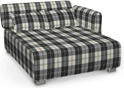 Produktbild von Dekoria Bezug für Mysinge Sessel, schwarz- weiss, Bezug für Sessel Mysinge