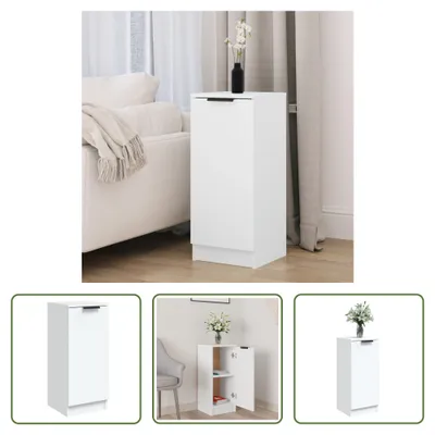 Obrázek produktu pro The Living Store Příborník bílý 30x30x70 cm Materiál na bázi dřeva