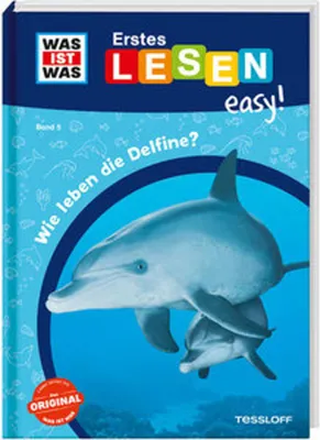 Produktbild von WAS IST WAS Erstes Lesen easy! Band 5. Wie leben die Delfine?