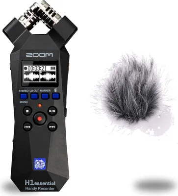 Produktbild von Zoom H1essential + Fellwindschutz