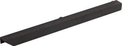 Produktbild von Griffleiste Blaze 2 LA 2x160, Länge 350 mm, Aluminium schwarz matt gebürstet
