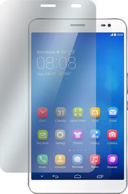 Produktbild von 8er-Pack PhoneNatic Displayschutzfolien klar  kompatibel mit Huawei MediaPad X1