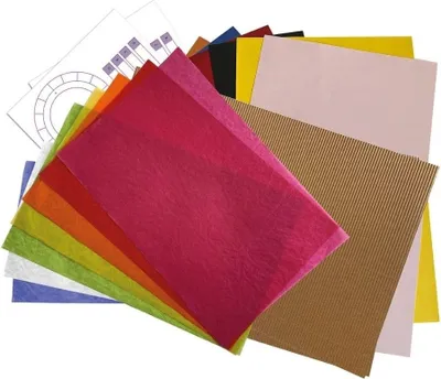 Produktbild von Happy People Laternen-Bastelset 25-teilig zum Selbstgestalten für 2 Laternen, verschiedene Farben