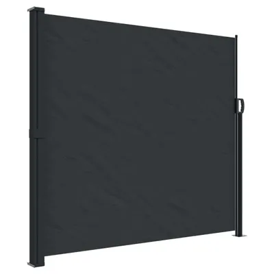 Image de vidaXL Store latéral extensible noir 180x500 cm