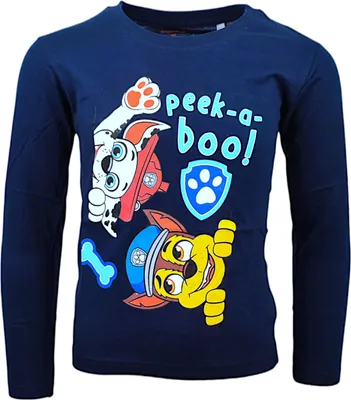 Produktbild von Langarmshirt PAW Patrol  Dunkelblau 98 cm