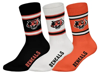 Produktbild von Cincinnati Bengals 3pk Crew Socks
