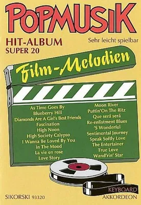 Produktbild von Popmusik Hit-Album Super 20:Filmmelodien