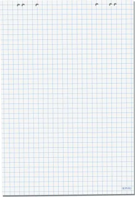 Produktbild von Flipchartblock 68x99 20 Blatt kariert