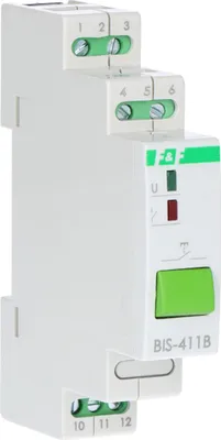 Obrázek produktu pro Bistabilní relé BIS-411B 230 V 16 A s osvětlenými tlačítky F&F Relé