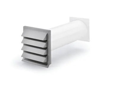 Produktbild von Naber COMPAIR 125 K-Klima-R 125/125 Mauerkasten hellgrau 4021076