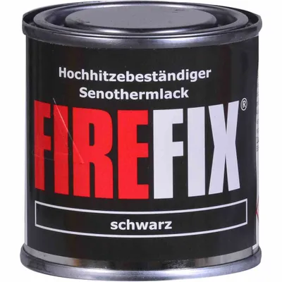 Produktbild von FireFix Ofenlack schwarz 125 ml