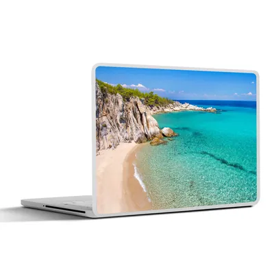 Produktbild von MuchoWow® Laptop Aufkleber Sticker Cover Meer - Strand - Sommer 30x22 cm - Laptop-Sticker