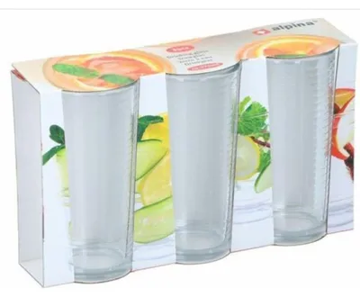 Image de Verre No brand 270 ml 3 pièces | 4 pièces