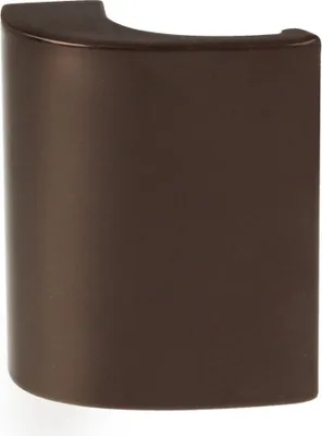 Aluminium Balkontürgriff / Terrassentürgriff de luxe - braun RAL 8019
