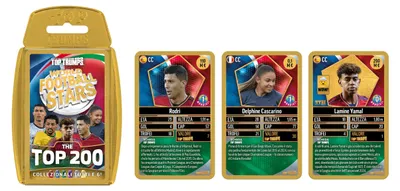 Image de Top Trumps : Les plus grandes stars du football mondial, Top 200, jeu de cartes, numéro 6, avec Virgil van Dijk