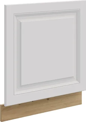 Produktbild von Frontblende für integrierten Geschirrspüler 60 cm Stilo Weiß + Eiche Artisan
