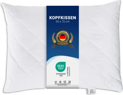 Produktbild von Kopfkissen, 50x70 cm, 460 g, weiß