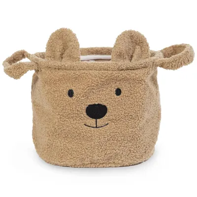 Obrázek produktu pro CHILDHOME Úložný koš Teddy 25x20x20 cm béžový