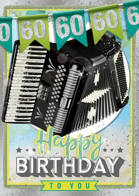 Produktbild von 60. Geburtstag - Great Cards - Soundkarte und Lichtkarte im Format