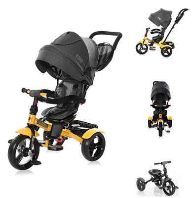 Produktbild von Lorelli Tricycle Neo 4 in 1 EVA-Reifen, Schiebestange, Sitz drehbar, verstellbar