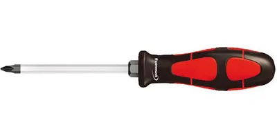 Produktbild von FORMAT Sechskant-Schraubendreher PZ 2x100mm, Größe:PZ 2, Gesamtlänge:205 mm, Klingenlänge:100 mm